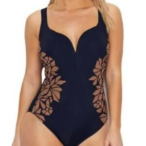 Miraclesuit Temptress One Piece Swimsuit Size 14